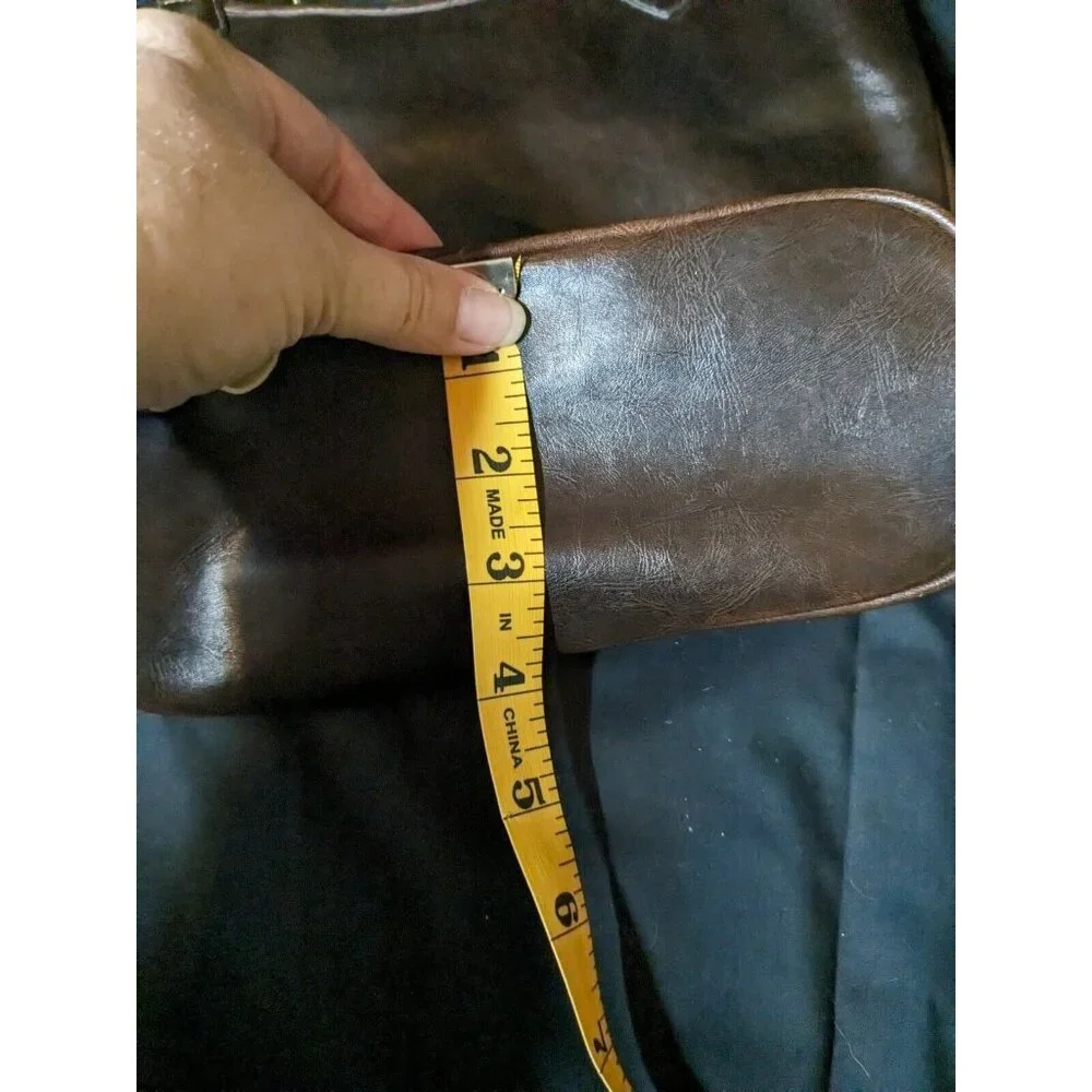 Duck Head‎ Brown Leather Handbag - Picture 8 of 10